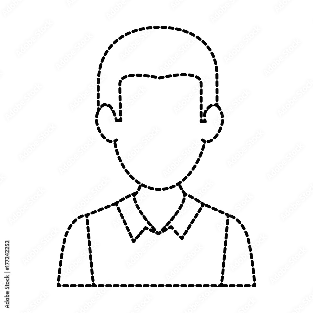 young man avatar character young man avatar character
