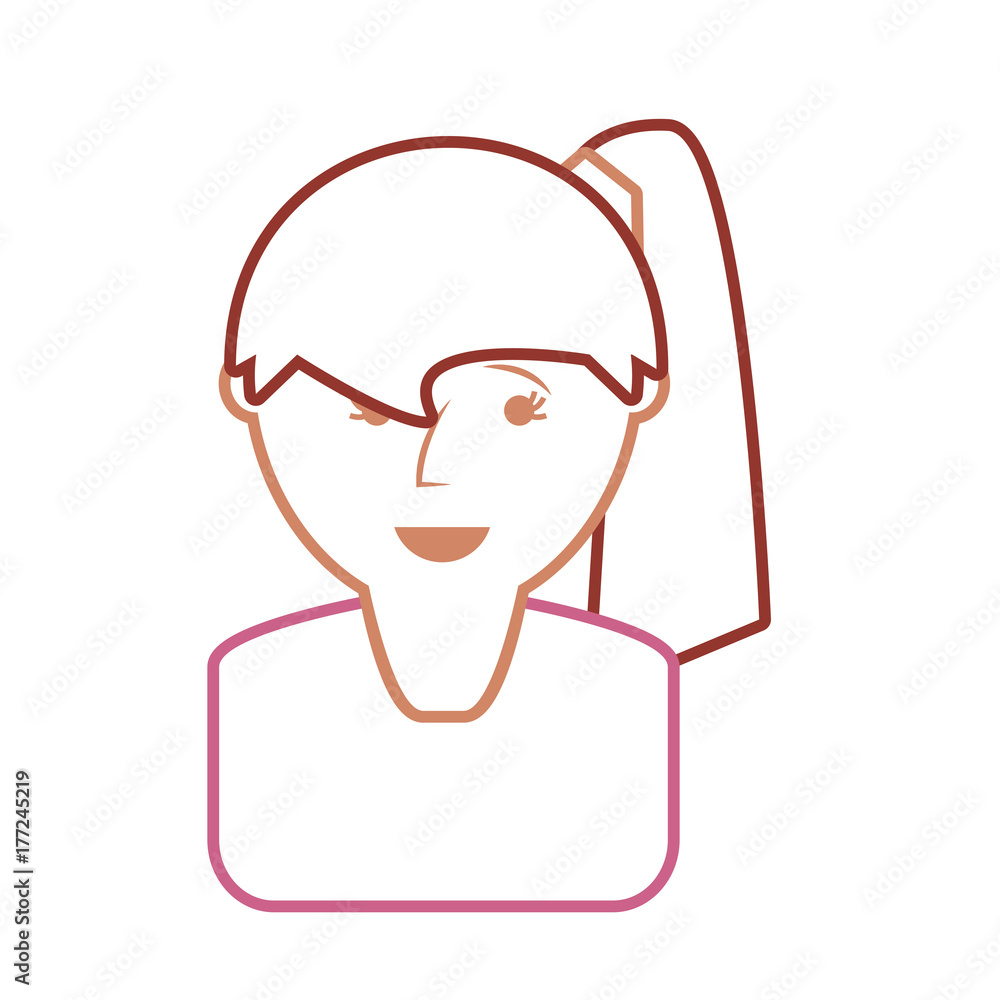 woman face vector illustration woman face vector illustration
