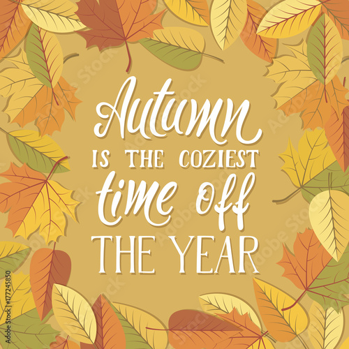 Autumn is the coziest time of the year!