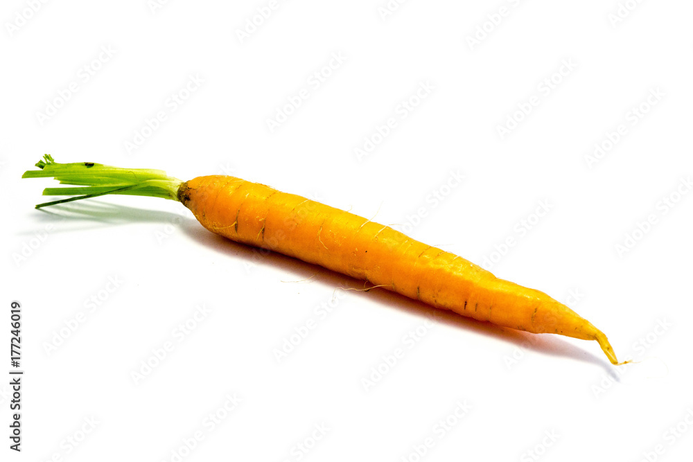 möhren möhre karotte karotten isoliert freigestellt auf weißen ...