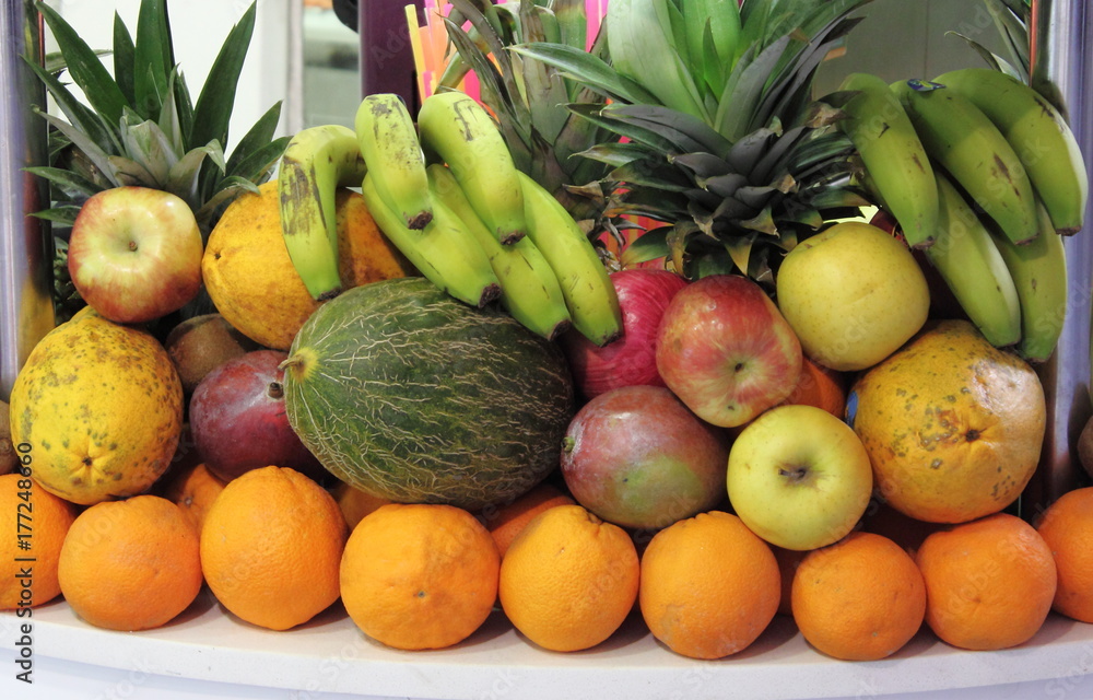 Composition of fresh fruits