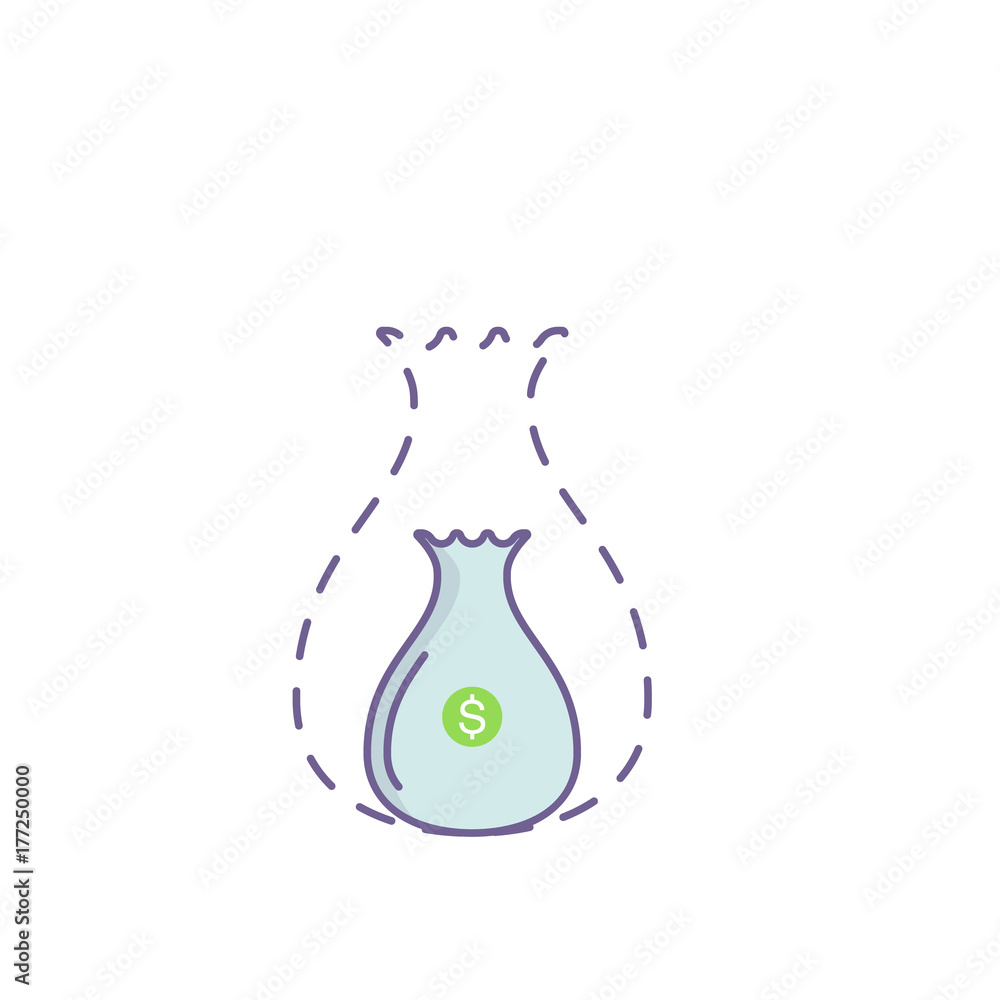 Business icons. Financial growth. Concept vector logo for web graphics. Business icons. Financial growth. Concept vector logo for web graphics.