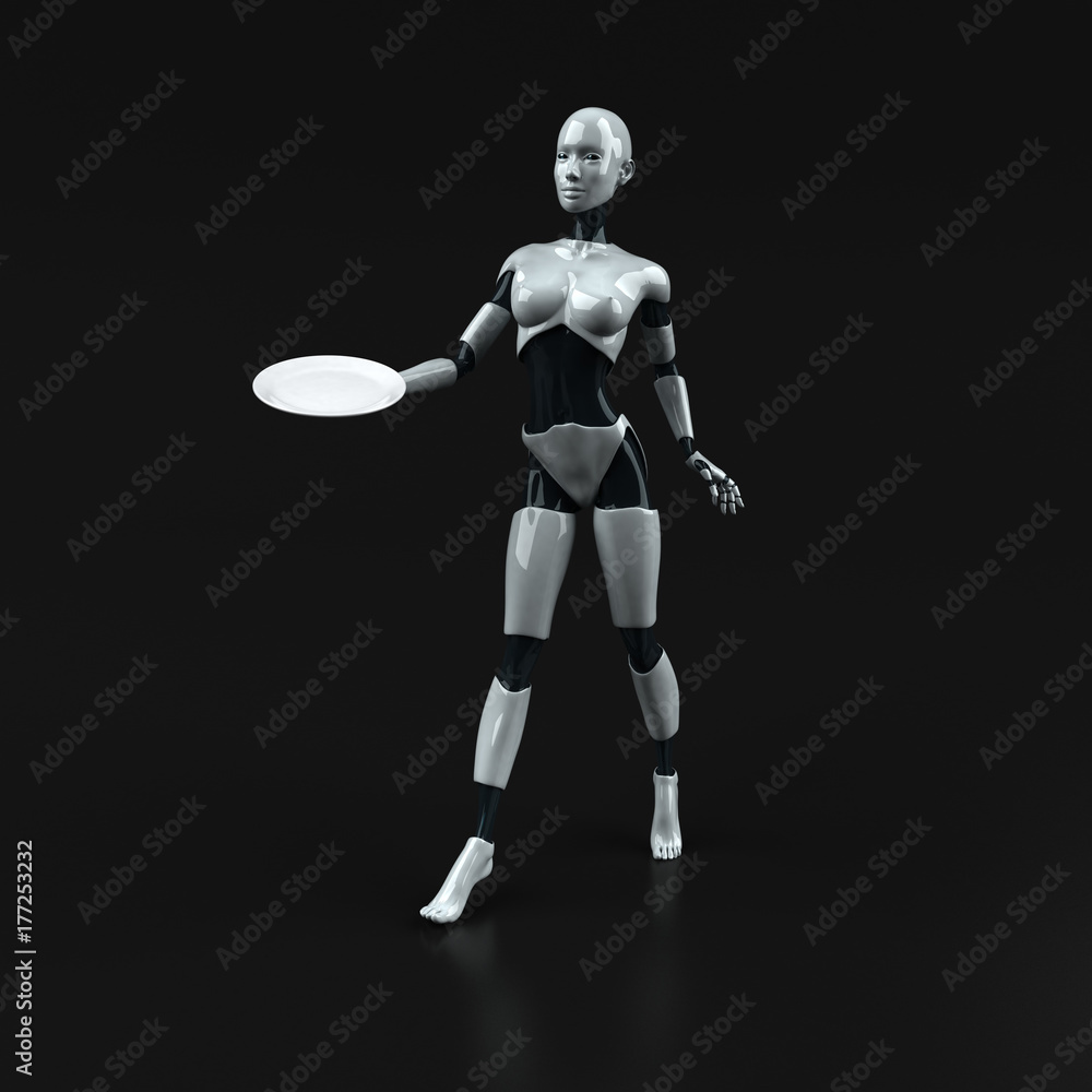 Robot - 3D Illustration Robot - 3D Illustration