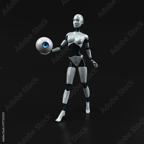 Robot - 3D Illustration