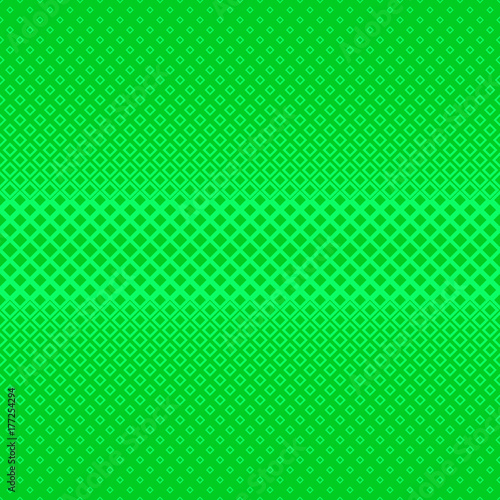 Green abstract geometrical halftone square pattern background - vector illustration from squares in varying sizes