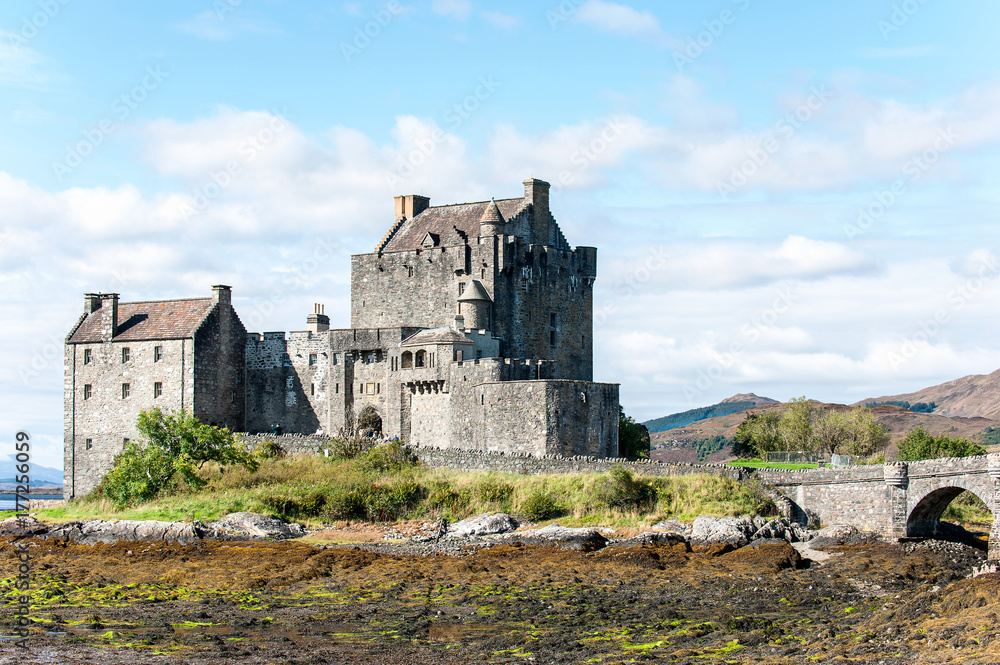 Eilean Donan Castle, Loch Duid, Highlands, Scotland, United Kingdom