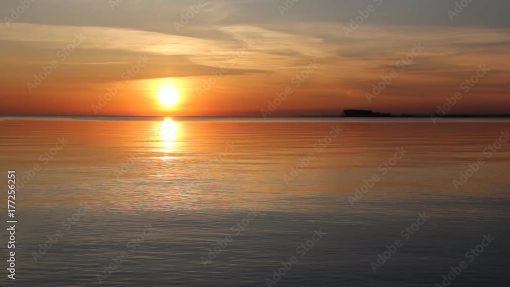 Sunset on the reservoir. Ob River, Siberia, Russia
Sunset on the reservoir. Ob River, Siberia, Russia
