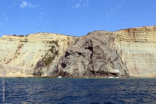 Die Küstenlandschaft der Algarve in Portugal, Ponta da Piedade