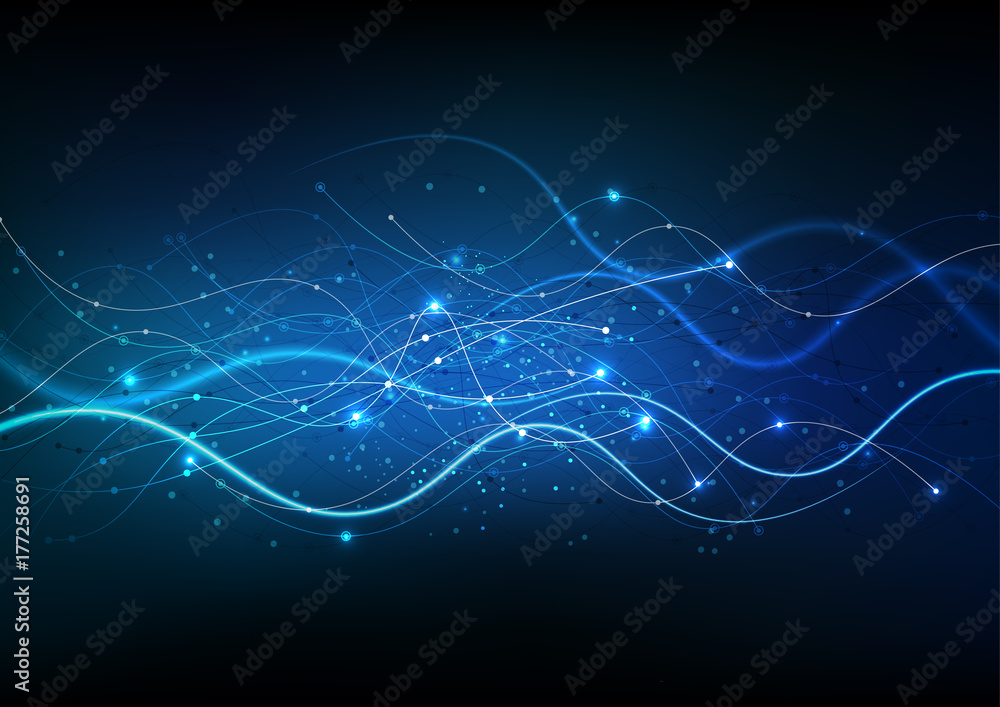 vector background abstract technology communication data Science vector background abstract technology communication data Science