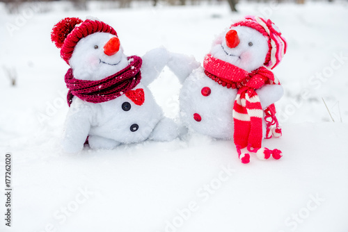 Couple of snowmen