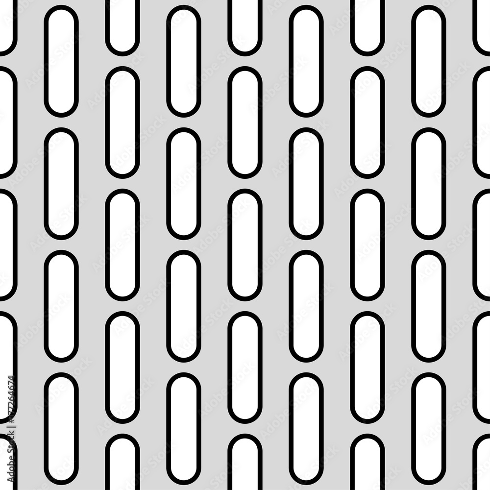 Black and white Seamless geometric pattern. Flat design. Textile rapport. Black and white Seamless geometric pattern. Flat design. Textile rapport.