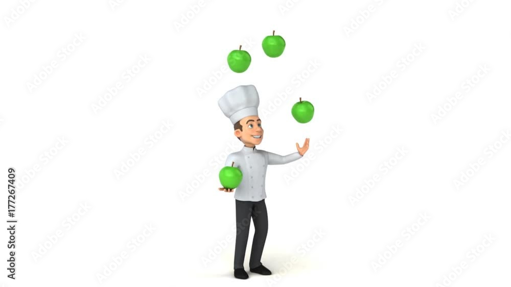 Fun chef - 3D Animation Fun chef - 3D Animation