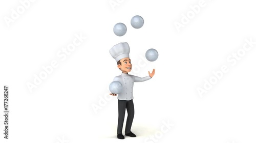 Wallpaper Mural Fun chef - 3D Animation Torontodigital.ca