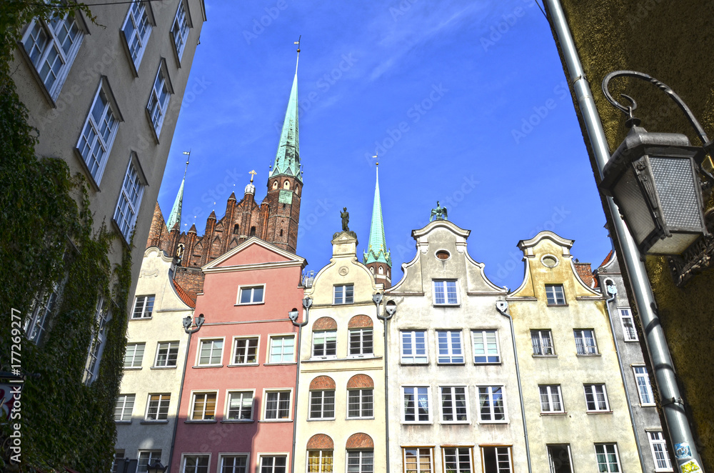 Obraz premium Gdansk Medieval Gothic