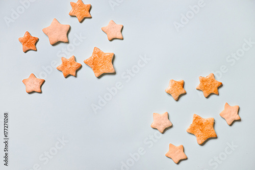 homemade star cookies