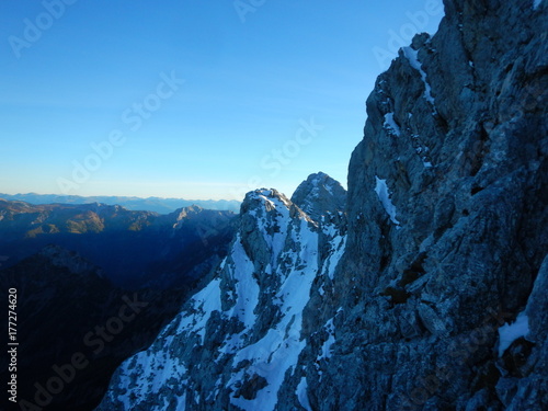 autumn hike to grosser priel mountain photo