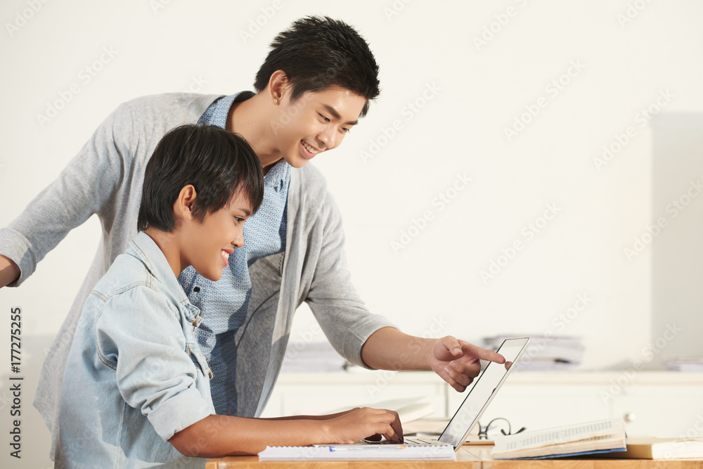 Obraz premium Look at this line