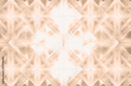 Canvas Print Pyramid glass / Abstract texture background of pyramid glass.