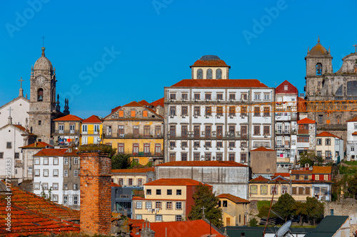 Porto. Aerial view of the city.