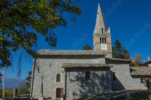 Sauze d'Oulx church 2 photo