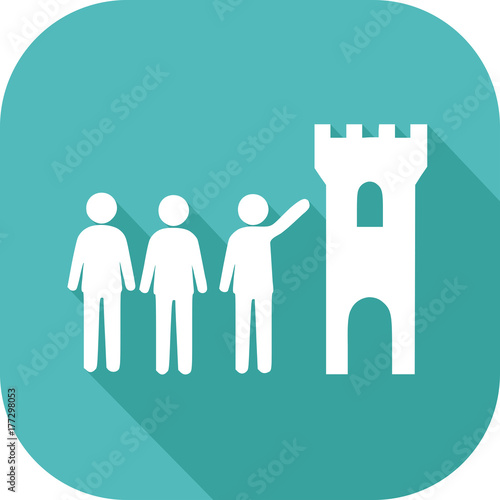 Icône d'une visite guidée