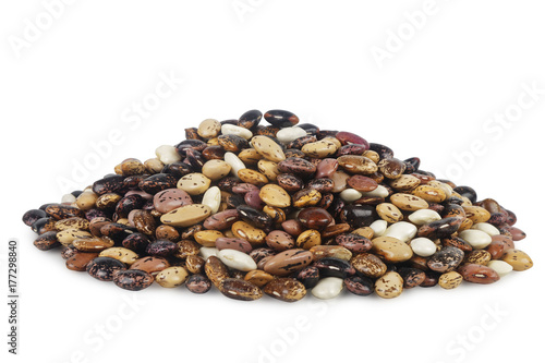 Pile of pinto beans