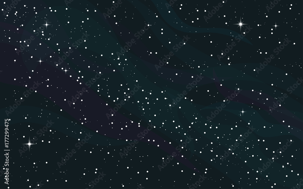 Space starry background