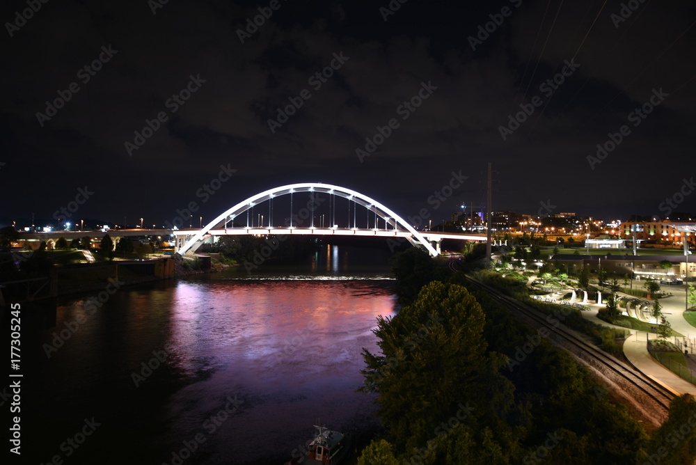 Fototapeta premium Korean War Veterans Bridge
