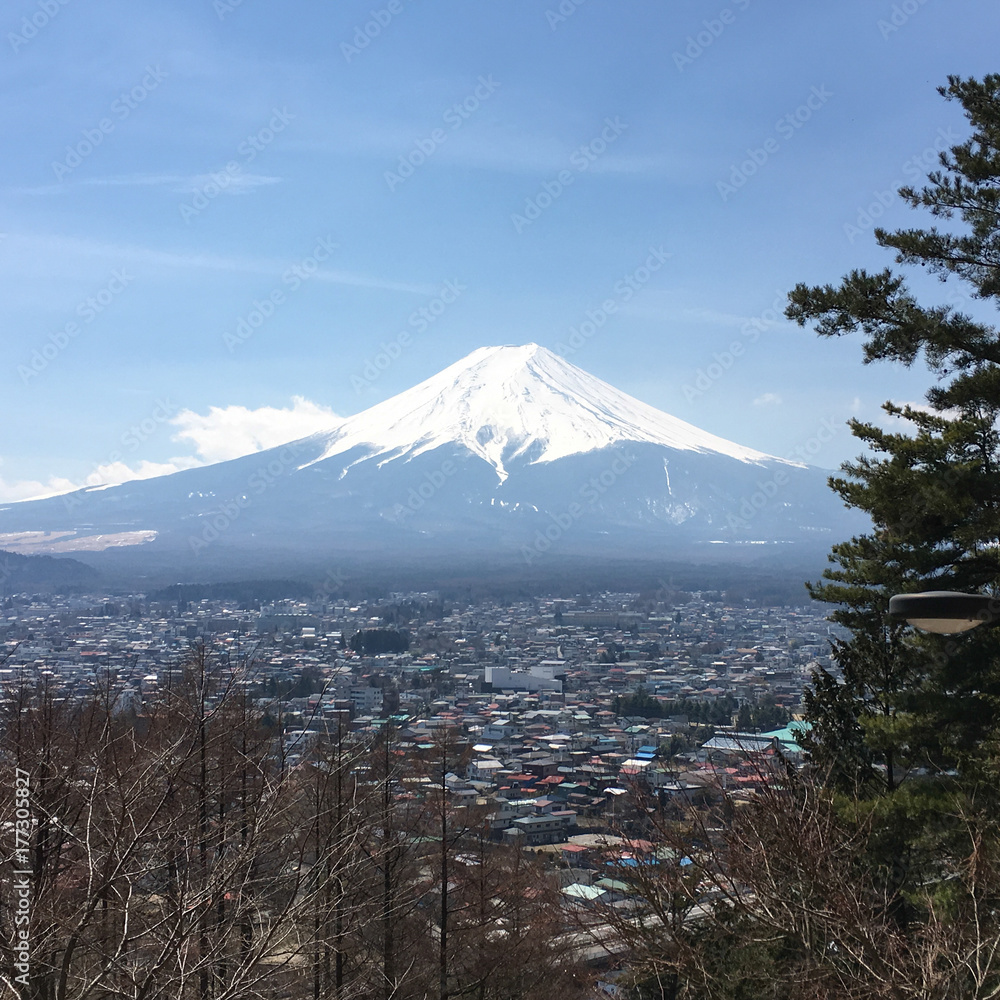 Obraz premium Mont Fuji, Kawaguchiko, 