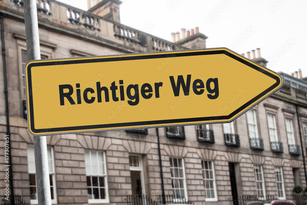 Schild 238 - Richtiger Weg