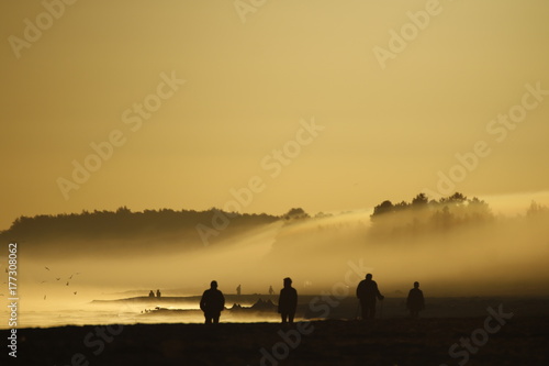 beach and mist © Ewelina