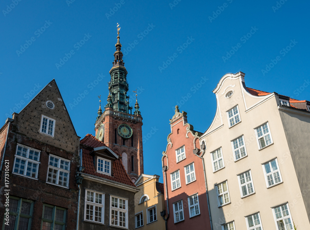 Old Main Town Hall in Gdansk, Poland