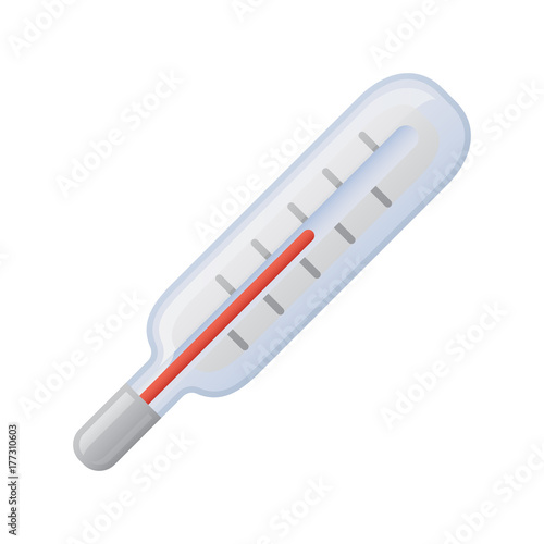 Thermometer - Novo Icons. A professional, pixel-aligned icon designed on a 32 x 32 pixel grid and redesigned on a 16 x 16 pixel grid for very small sizes.
