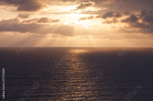 Spotlight on the ocean © Trevor