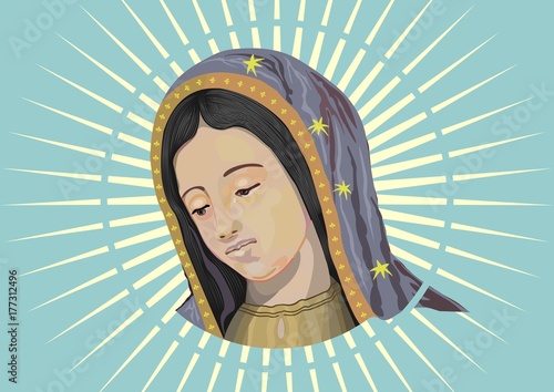Our Lady of Guadalupe-a portrait