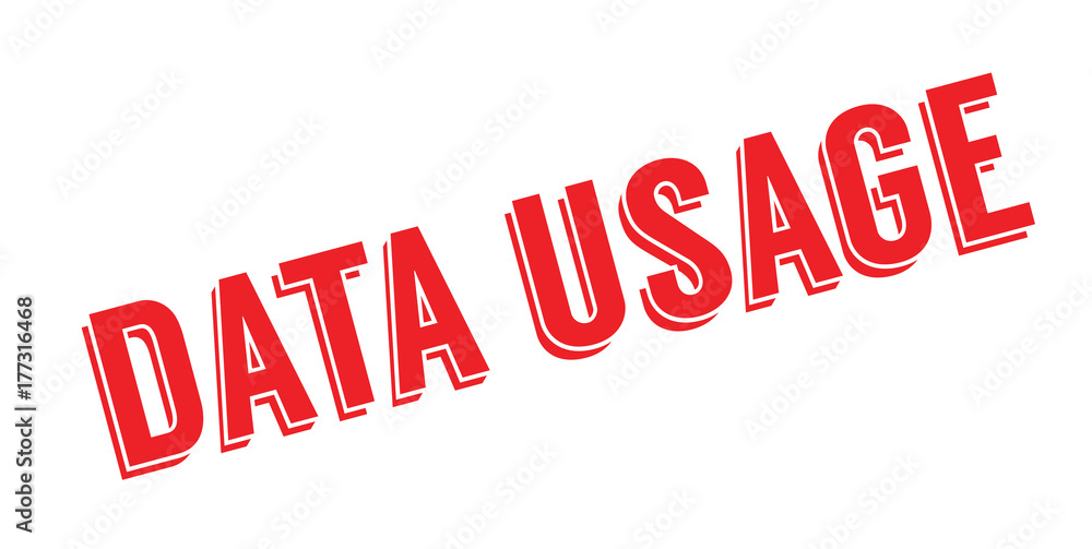 Data Usage rubber stamp. Grunge design with dust scratches. Effects can be easily removed for a clean, crisp look. Color is easily changed. Data Usage rubber stamp. Grunge design with dust scratches. Effects can be easily removed for a clean, crisp look. Color is easily changed.
