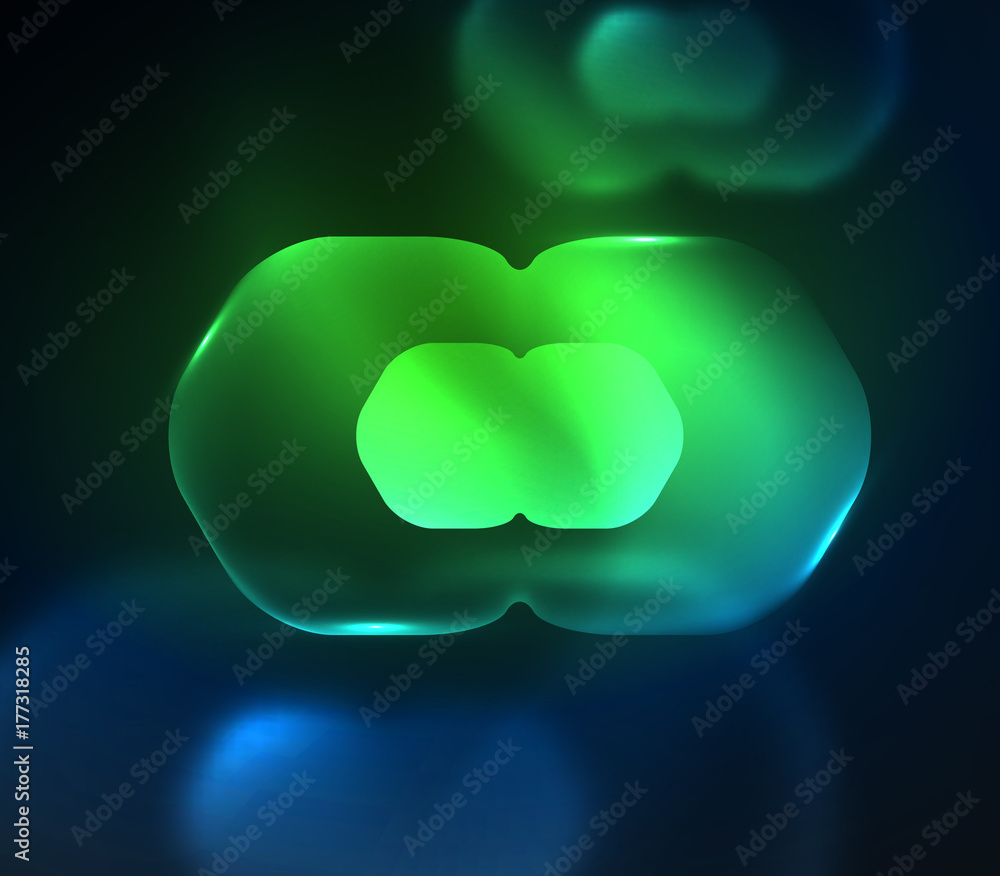 Blurred transparent hexagons on dark, digital abstract background Blurred transparent hexagons on dark, digital abstract background