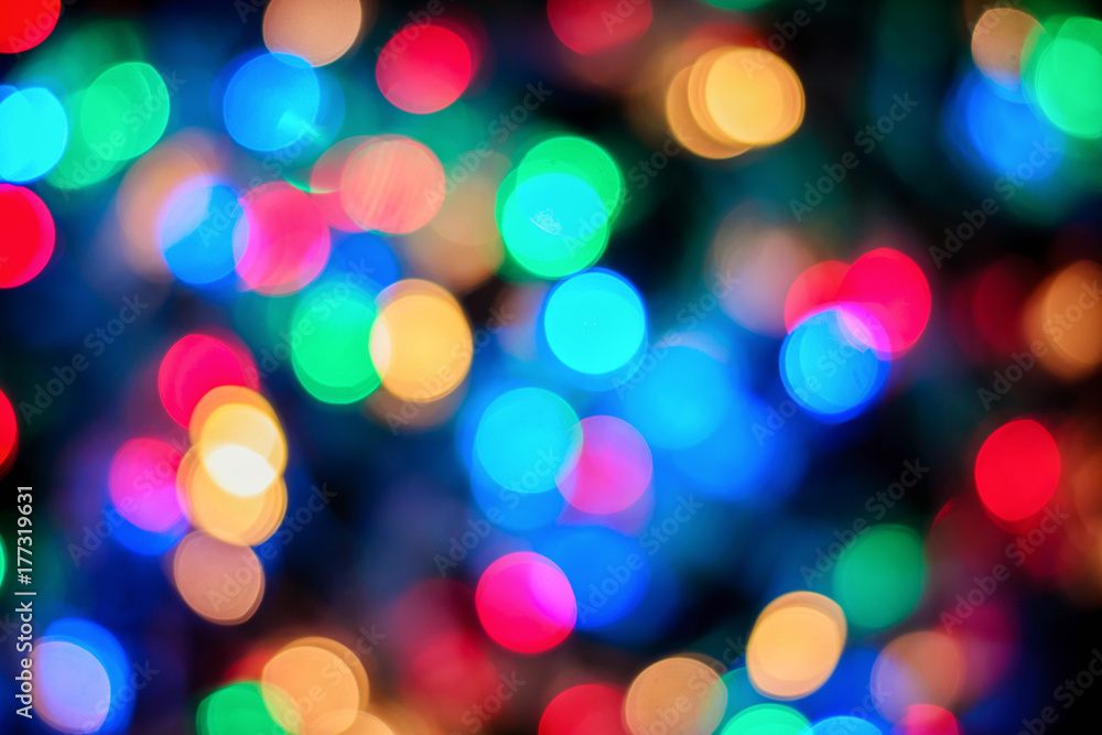 New Year background. beautiful colorful bokeh New Year background. beautiful colorful bokeh
