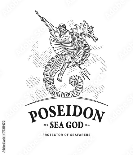 Poseidon god of the seas