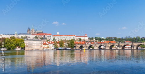 St. Vitus Cathedral, Charles Bridge, Prague © evannovostro