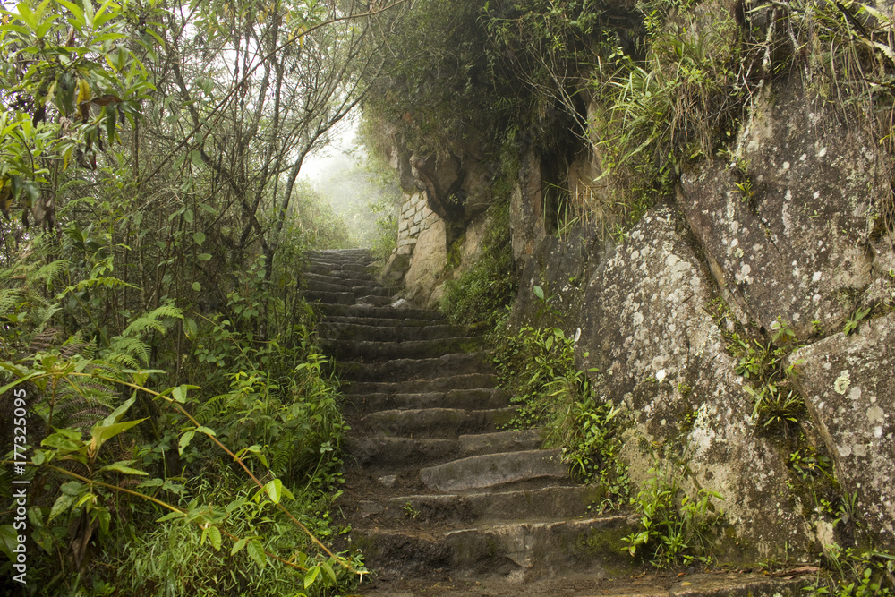 Obraz premium Hiking in Peru