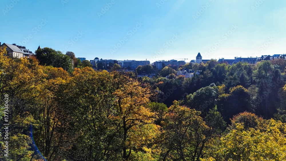 View of the Old Town, Luxembourg
