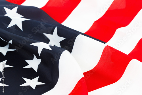 USA flag background