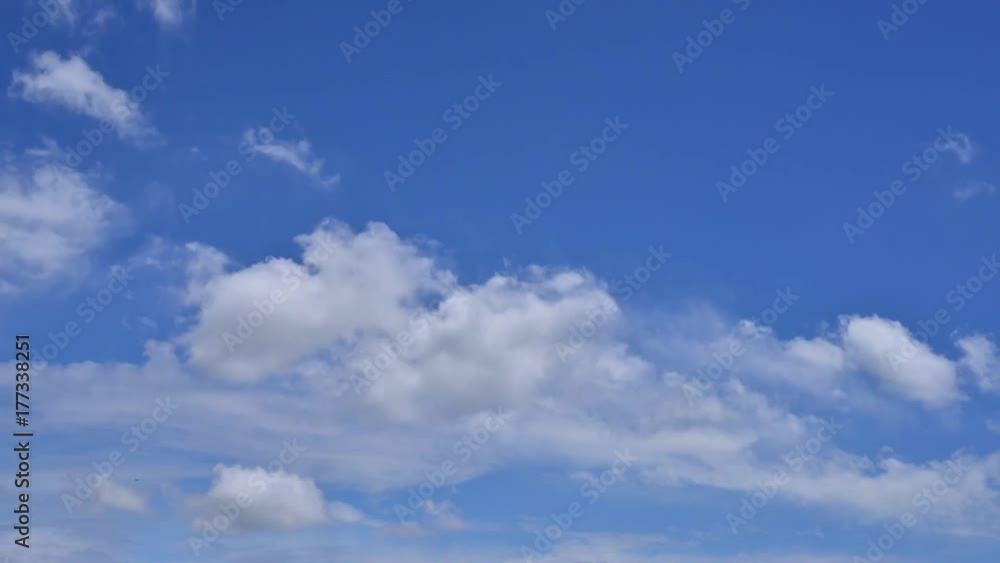 rolling cloud on the blue sky windy time lapse rolling cloud on the blue sky windy time lapse