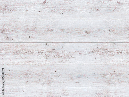 White wood is painted white. Background texture of boards and wood on the surface, made of gray panels. Wooden table, the surface of a blank background for design, painted floor