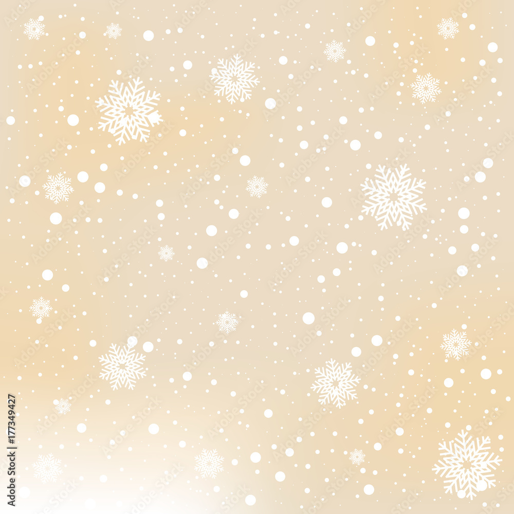 christmas snow and winter background vector illustration christmas snow and winter background vector illustration
