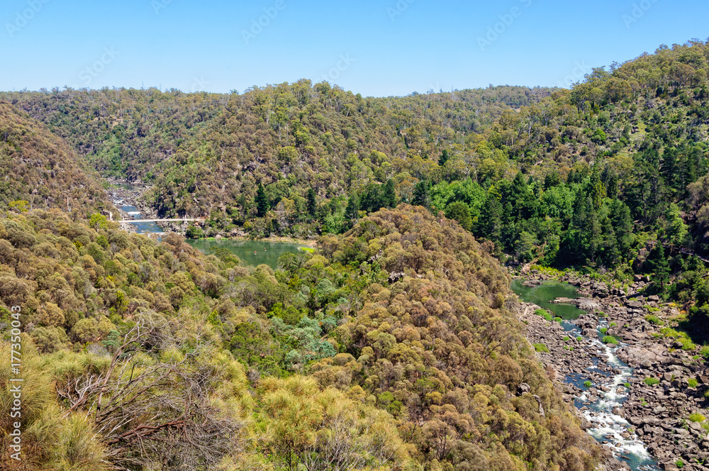 Cataract Gorge Reserve is a little patch of wilderness just 15 minutes walk from the city centre - Launceston, Tasmania, Australia