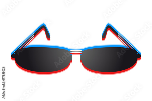 cool eyeglasses illustration