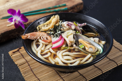 Japanese Noodles, Seafood Udon
