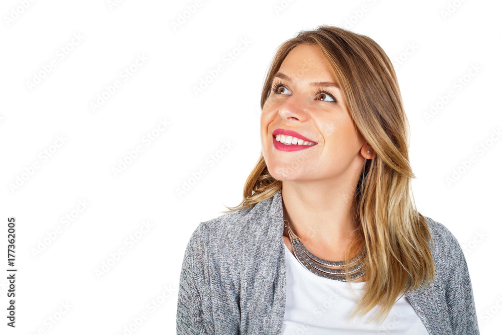 Charming young woman portrait Charming young woman portrait